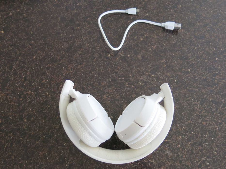 Безжични слушални JBL TUNE 500BT, Бели