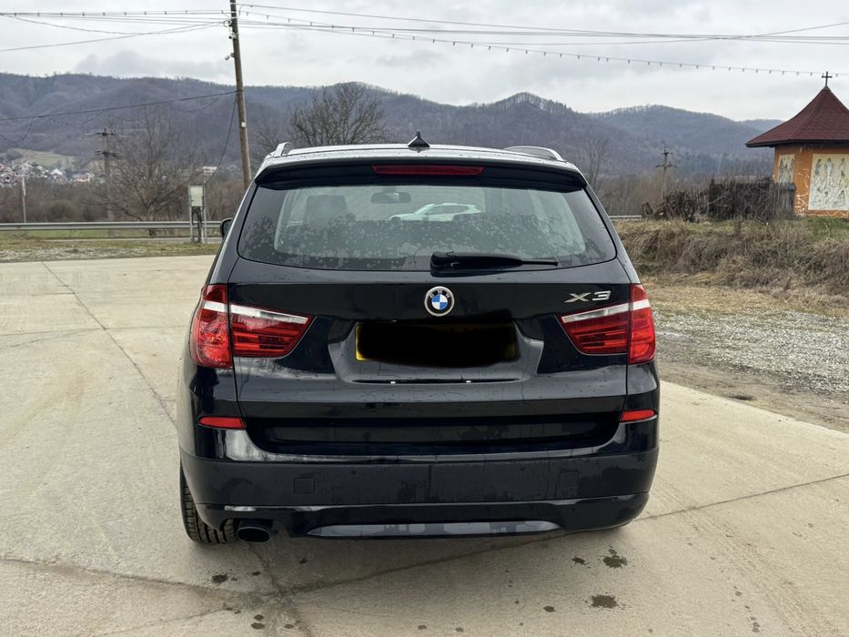 Bara spate haion usa fata spate stanga dreapta aripa stop trager bmw x3 f25 2012 2.0 diesel 184 cai cutie viteze manuala culoare negru
