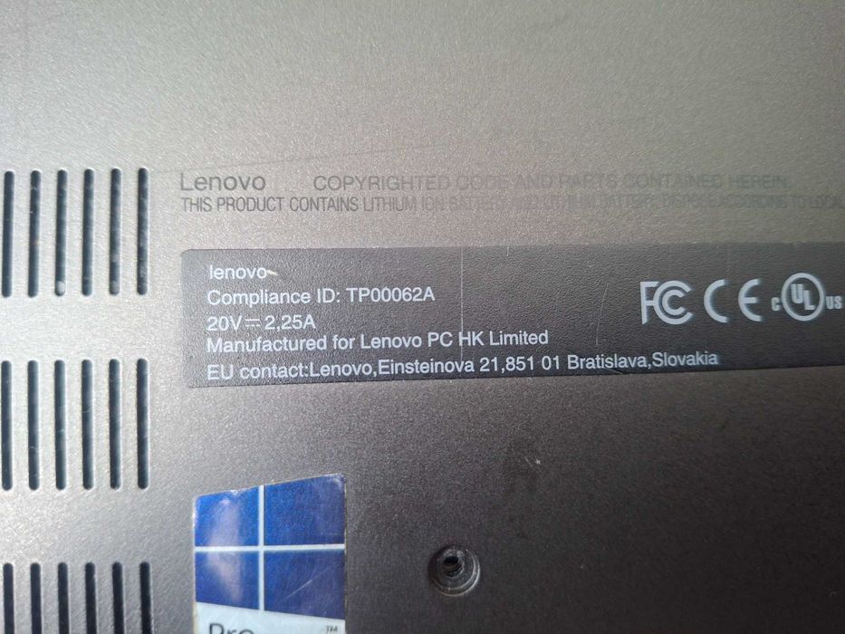 Laptop Lenovo Thinkpad i7 - defect