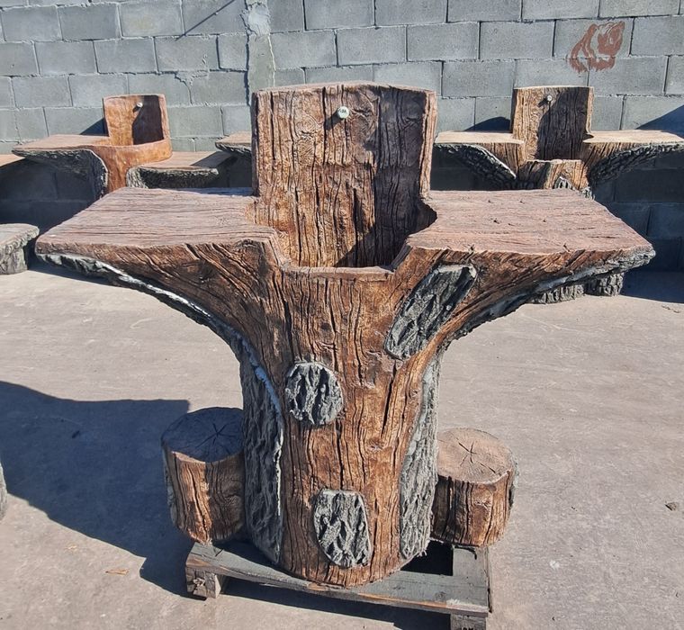 Чешма от щампован бетон