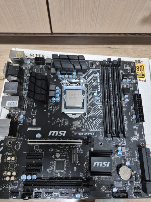 Placa de baza MSI B150M Mortar + Procesor I5 6500.