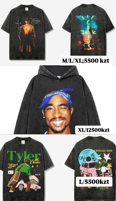 2Pac hoodie XL распродажа