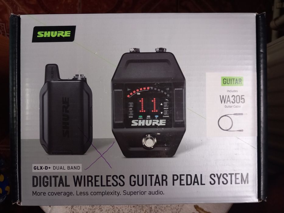 Sistem Wireless Chitara Shure GLX-D+