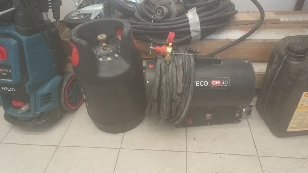 Газовый балон +пушка