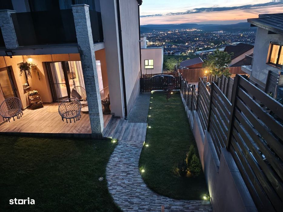 Duplex Narciselor, panoramă, teren 365mp, Birou exterior - Foișor 16mp