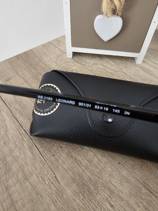 Ochelari de soare unisex Ray-Ban RB2193 901/31 53 LEONARD