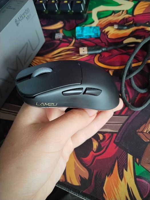 мышь lamzu atlantis mini в хорошем состоянии