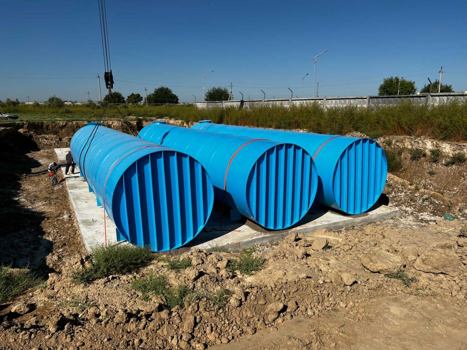 Резервуары подземные из полипропилена