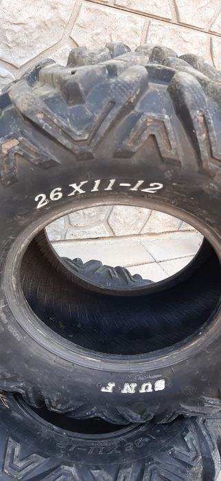Vand 4 anvelope atv Sunf pe 12
