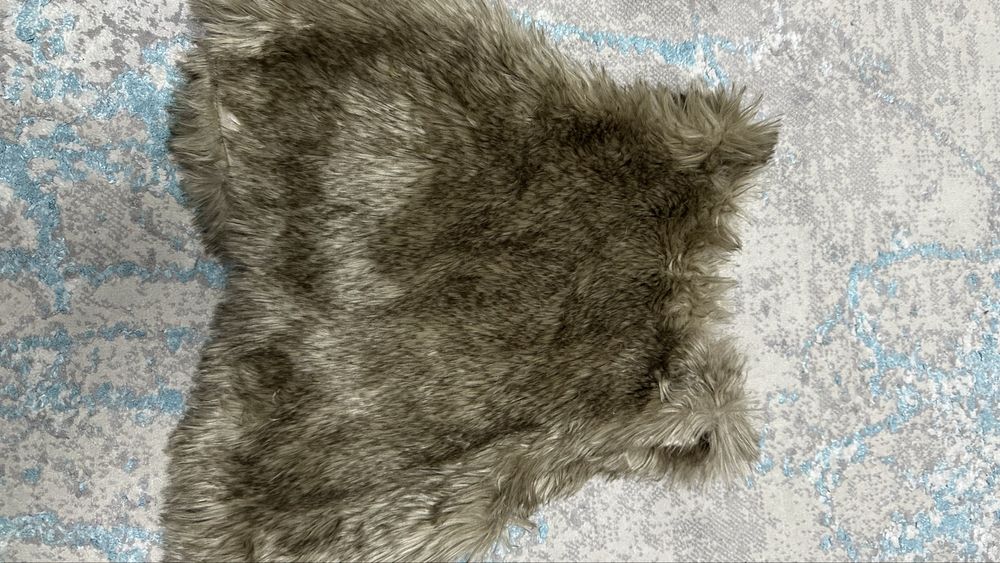 Vesta blana artificiala h&m 134