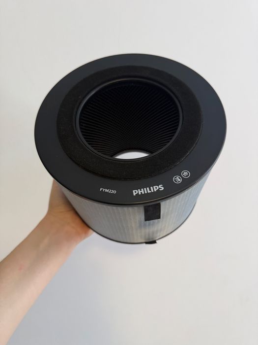 Purificator aer PHILIPS AMF220/15, 3 trepte viteza, Hepa, Incalzire/Racire, negru