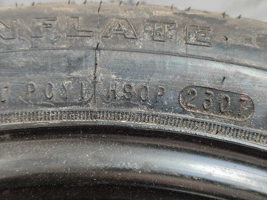 Roată de rezervă slim 5x115 T145/80 R18 DOT 2307 Chrysler 300-300C (3D)