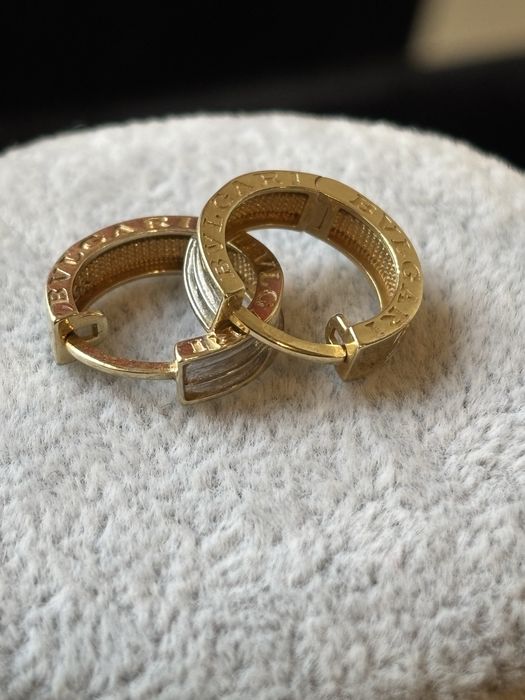 Златни обеци Булгари 3.58 14к