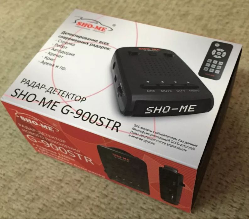 Радар-детектор SHO-ME G-900 STR