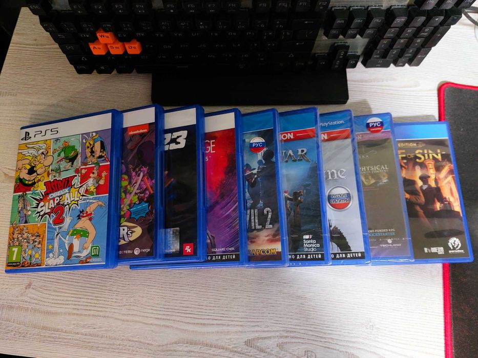 Продам игры на Sony PlayStation PS4 PS5
