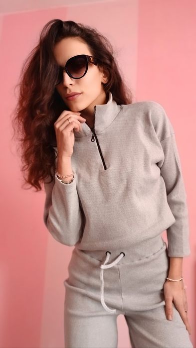 Дамски памучен комплект