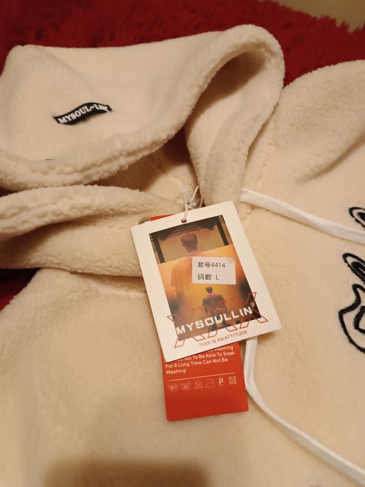 Худи из теплого тедди