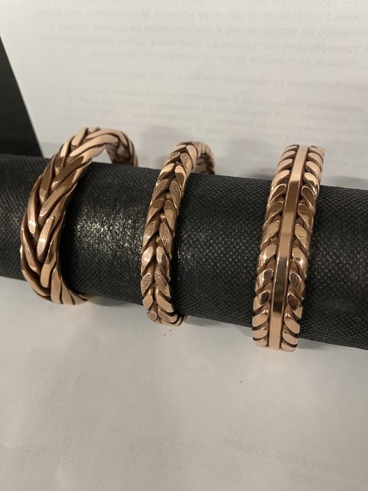 Медна гривна 18см