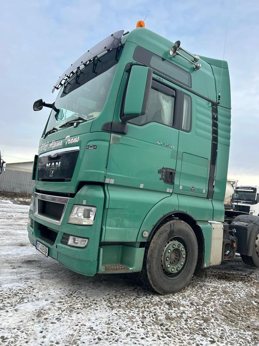 MAN TGX 26.480 EEV 6×2 axa liftanta trailet agabaritic