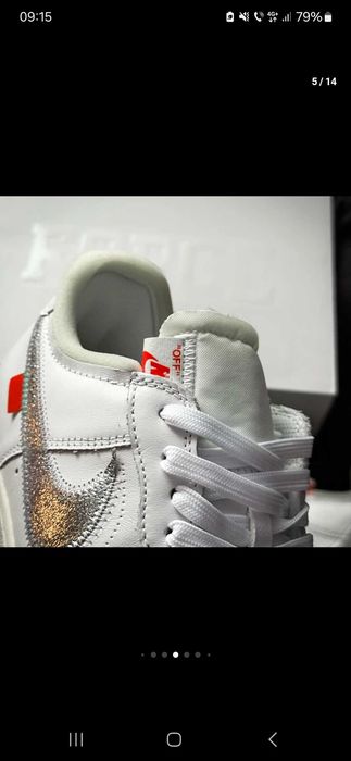 Off-White x Nike Air Force 1 Low. Raritate in România.