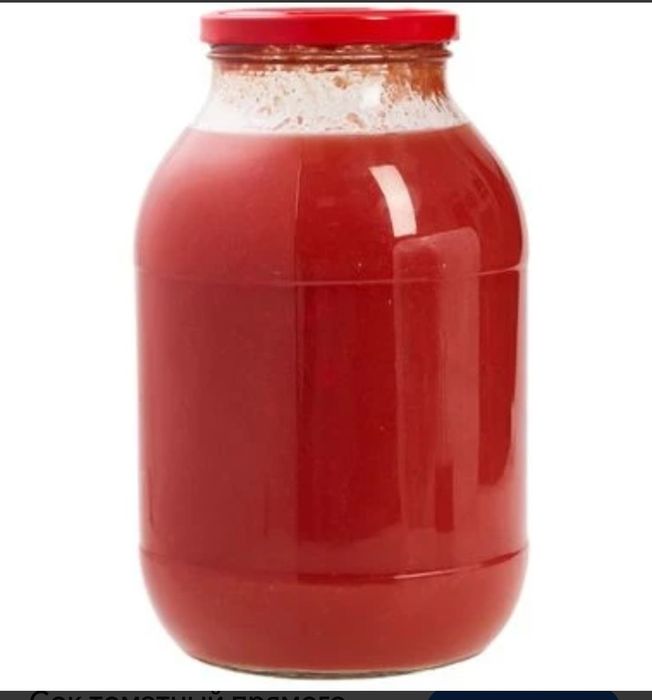 Томатный сок домашний, есть доставка