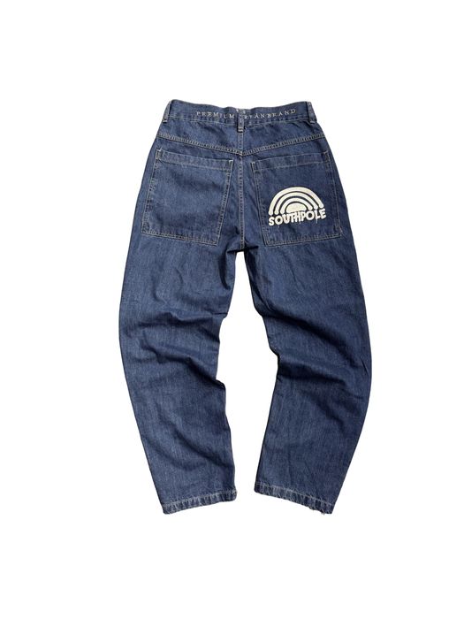 Southpole Spray Logo Denim