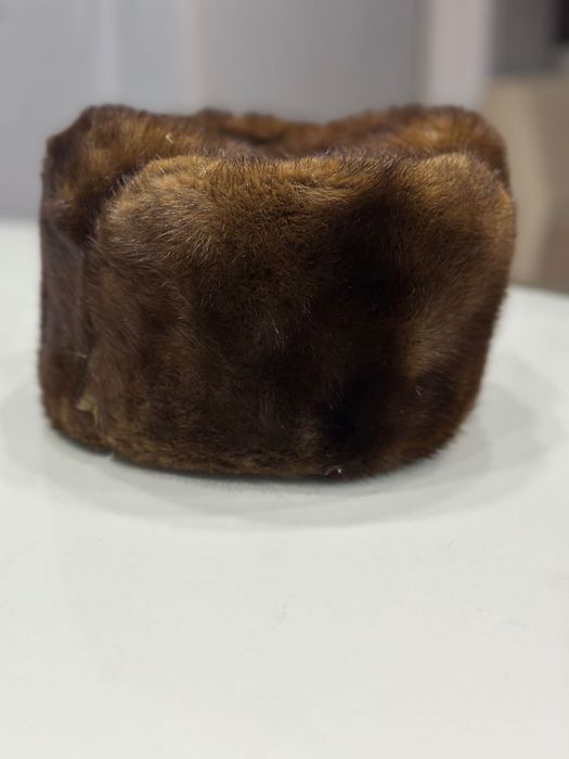 Норковая шапка мужская