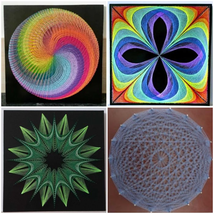 Tablouri decorative-String Art .