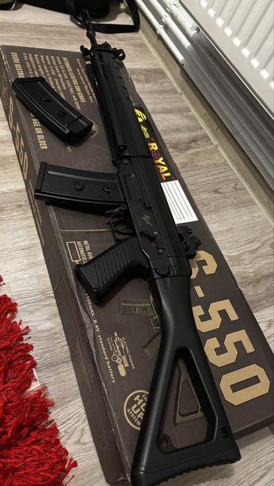 pusca airsoft sg 550 jg