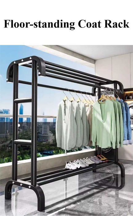 Стойка за обувки, чанти и закачалка за връхни дрехи и др.