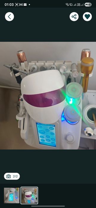 Aparat Cosmetic Multifuncțional Hidrafacial / Smart Bubble