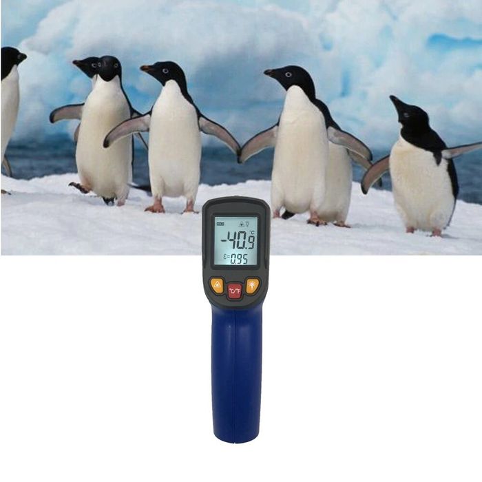 Безконтактен лазерен термометър