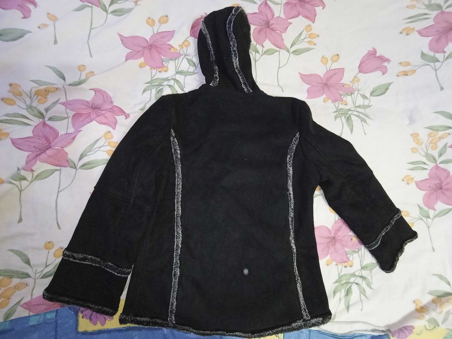 Cojoc /Haina blana Next UK negru-gri, mas. M-L (40-42)