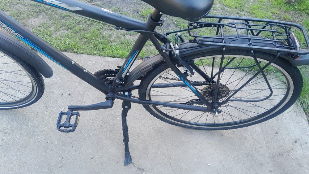Bicicleta strada BBF, 28 inchi, Aluminiu, marime L, 24 viteze, suspensie