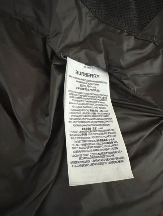 Geaca burberry
