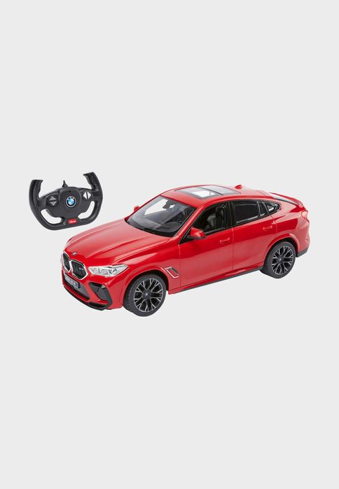 Кола с радиоуправление BMW X6 M 1:14 - червена