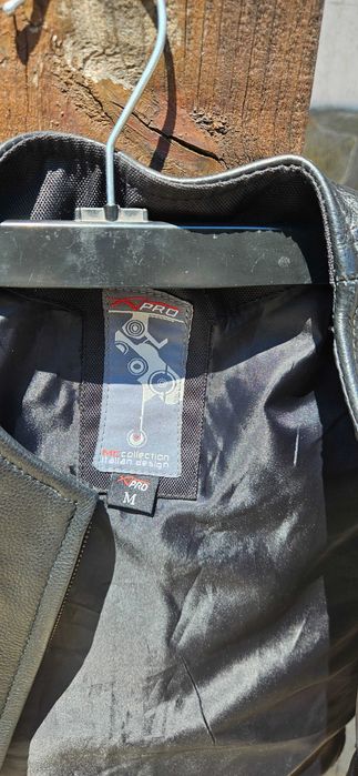 Vesta motocicleta damă - piele