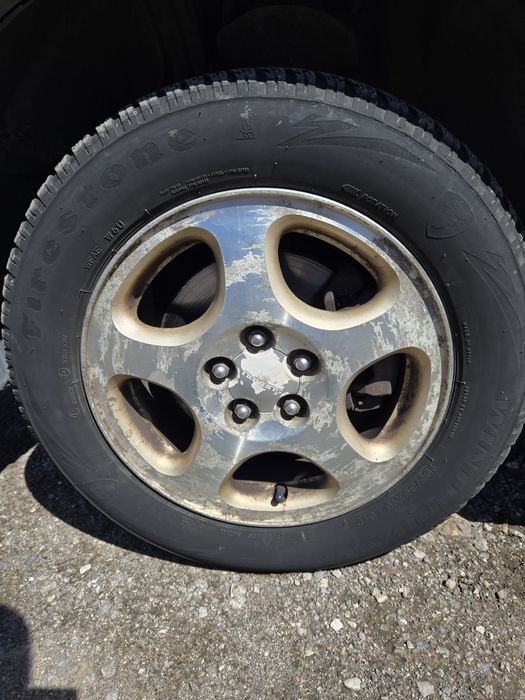 Лети джанти с гуми 15 цола,5×100  и зимни гуми