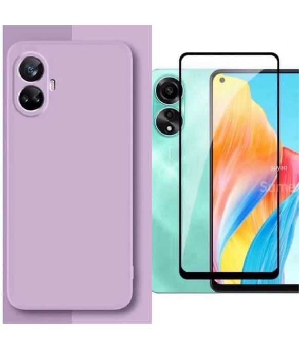 OPPO A38/A58/A78/A98/A79/A59/A5 PRO Husa X Level Fin si Folie Sticla