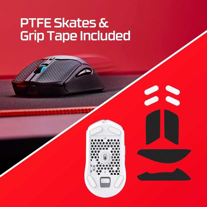 Mouse HyperX Pulsefire Haste 2 Wireless 26K DPI Alb