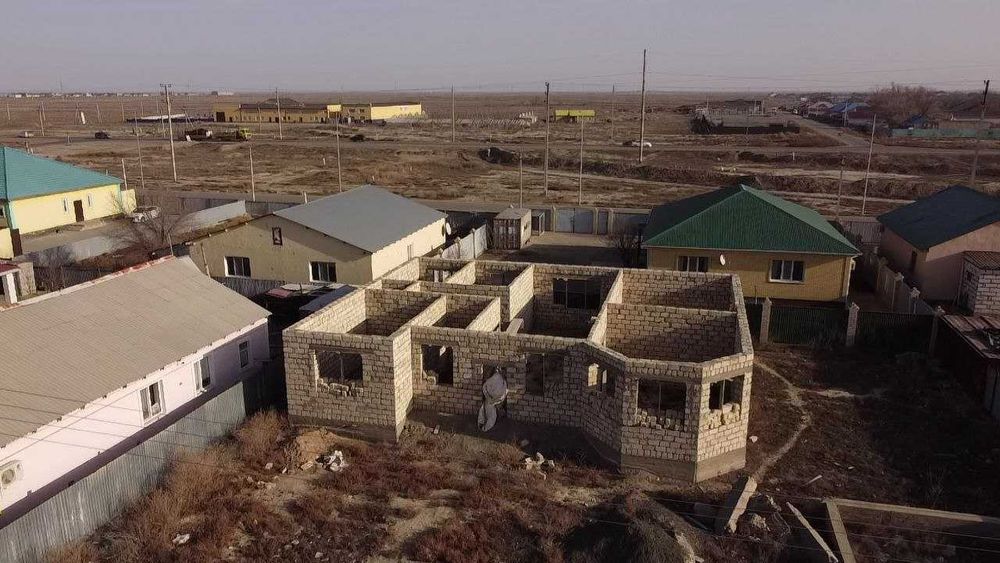 Продается 5-и комнатный недостроенный дом (мкрн Коктем)