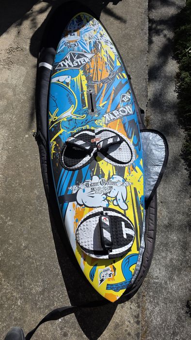 Tabou Twister 100L windsurf board 2015 Freestyle + husă + fină T-Lab