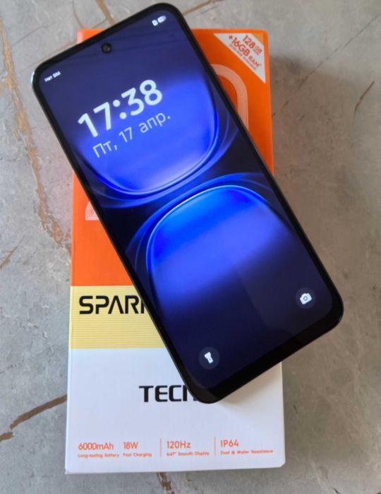 Продам телефон Tecno spark 40C