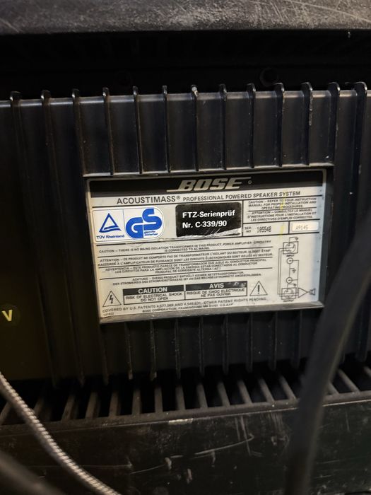 Bose Acoustimass Professional Powered Speaker Sistem