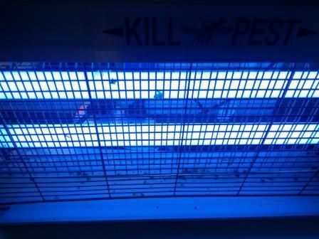 Электрокиллер чивин ва пашша зараркунандаларга карши техника.