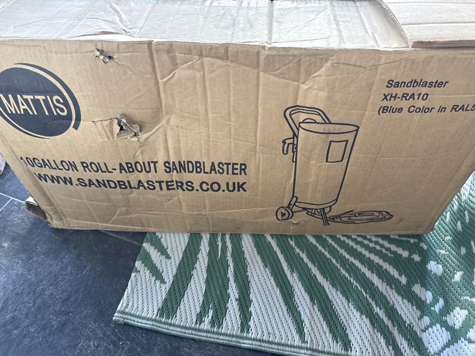 Sablator profesional 38L (10 Gallon) XH-PA10 – Nou, în cutie