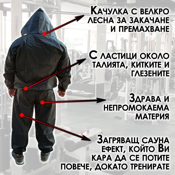 Сауна Костюм Deluxe Armageddon Sports