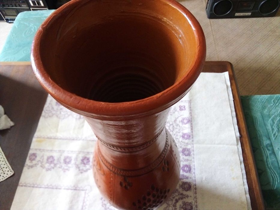 Ваза от соца керамика