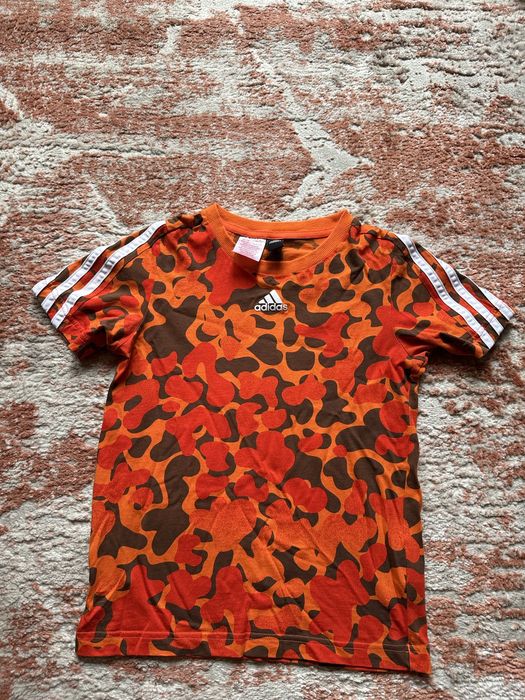 Памучна детска блузка ADIDAS