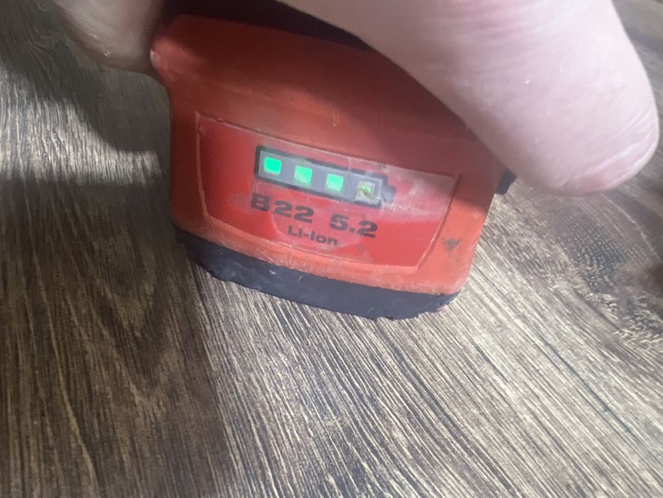 Hilti te 6 a 22 complet 2 bat + incarcator